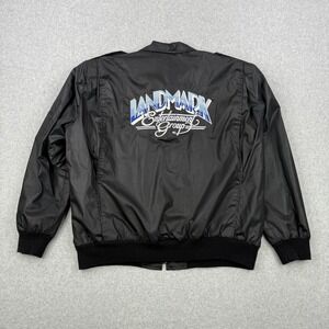 Vintage 1990s Landmark Entertainment Group Jacket Mens XL Sichel Made In USA‎